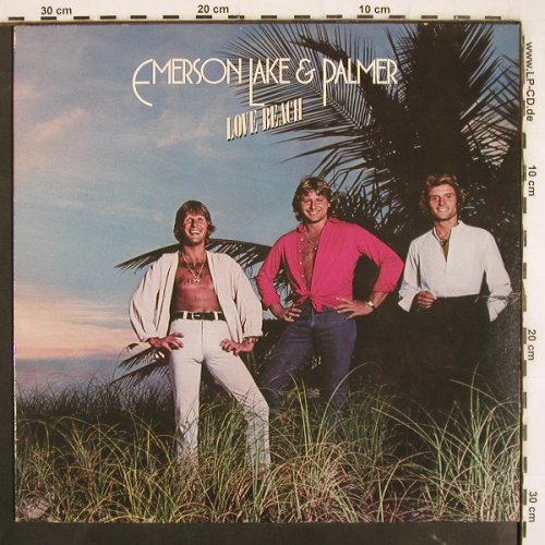 Emerson Lake & Palmer: Love Beach, Ariola(200 249-320), D, 1978 - LP - V3666 - 6,00 Euro