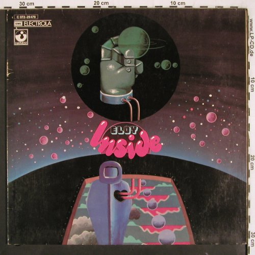 Eloy: Inside,Foc, m-/vg+, Harvest(C 072-29 479 D), D, 1973 - LP - V3667 - 12,50 Euro