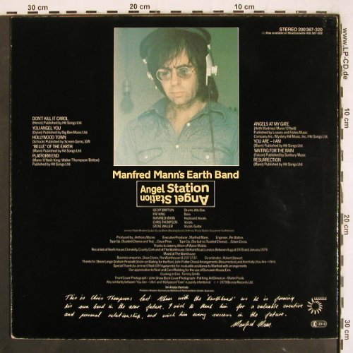 Mann's Earth Band,Manfred: Angel Station, 3.1 vg+/m-, Bronze (200 367-320), D, 1979 Typ: LP Best.-Nr.: V3671 Preis: 6,00 Euro
