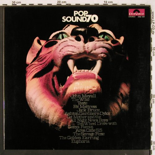 V.A.Pop Sound 70: Taste..Euphoria, orangeVinyl, Foc, Polydor(2482 001), D, 12Tr., 1970 - LP - V3702 - 24,00 Euro