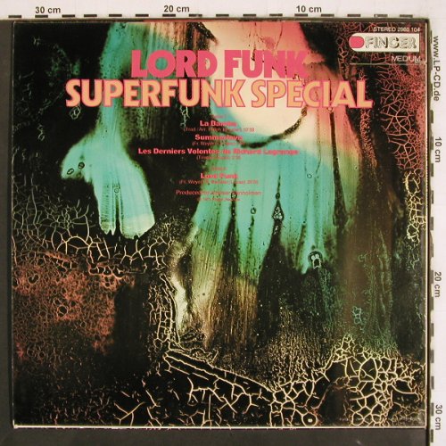 Lord Funk: Superfunk Special, Finger(2960 104), D, co, 1973 - LP - V3737 - 60,00 Euro