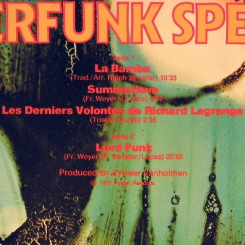Lord Funk: Superfunk Special, Finger(2960 104), D, co, 1973 - LP - V3737 - 60,00 Euro