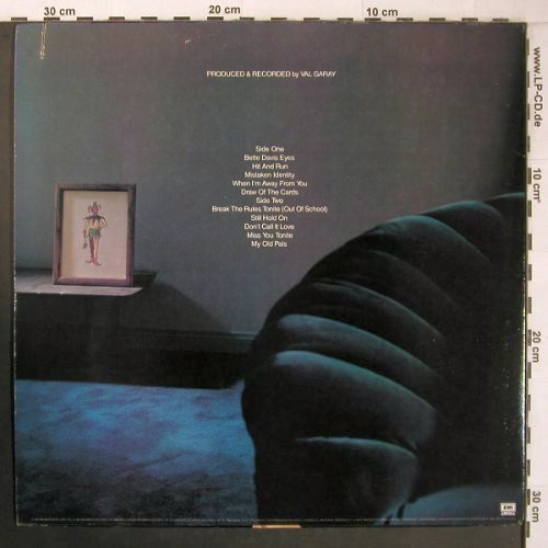 Carnes,Kim: Mistaken Identity(Sofa Cover)vg+/m-, EMI (SO-17052), US, co, 1981 Typ: LP Best.-Nr.: V3880 Preis: 5,00 Euro
