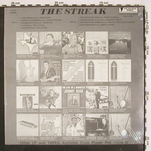 V.A.The Streak: Bobby Wineo... Johnny Adams, Power Pak (SA 243), US, 1974 Typ: LP Best.-Nr.: V3896 Preis: 5,00 Euro