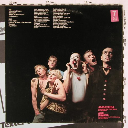 Wiehe,Mikael & Co: Lindansaren, Amalthea(AM 40), S, 1983 - LP - V3930 - 7,50 Euro