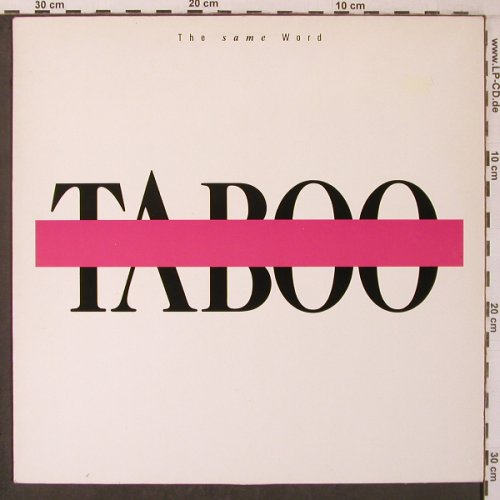Taboo: The Same World, Blow Up (INT 145.533), D, 1988 Typ: LP Best.-Nr.: V3945 Preis: 5,00 Euro