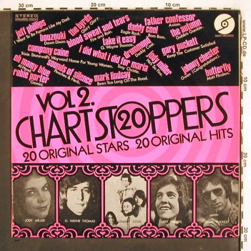 V.A.20 Chartstoppers Vol.2: Daddy Cool... Byrds, Select Rec. (US1002), AUS, 1971 Typ: LP Best.-Nr.: V3959 Preis: 7,50 Euro