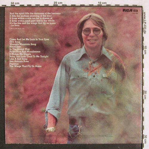 Denver,John: Spirit, Foc, RCA (ALP1-1694), US, 1976 Typ: LP Best.-Nr.: V3965 Preis: 9,00 Euro