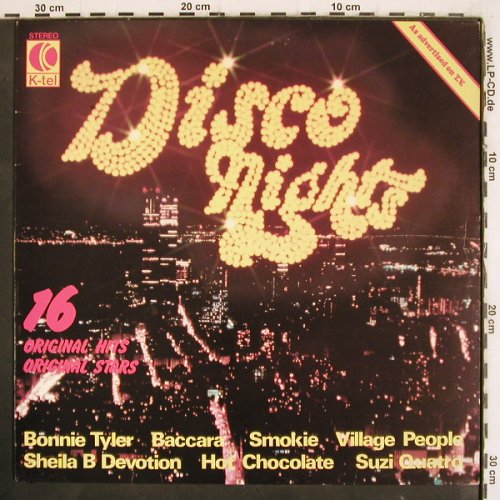 V.A.Disco Nights: Sheila B Devotion... Toby, K-tel (TS 4007), SF, 1978 Typ: LP Best.-Nr.: V4016 Preis: 5,00 Euro