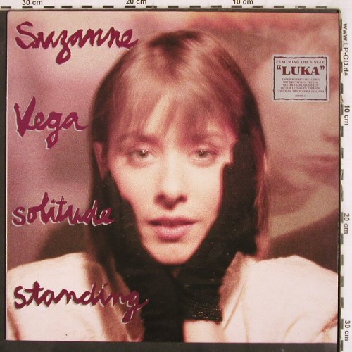 Vega,Suzanne: Solitude Standing, AM(395 136-1), D, 1987 - LP - V4117 - 6,00 Euro