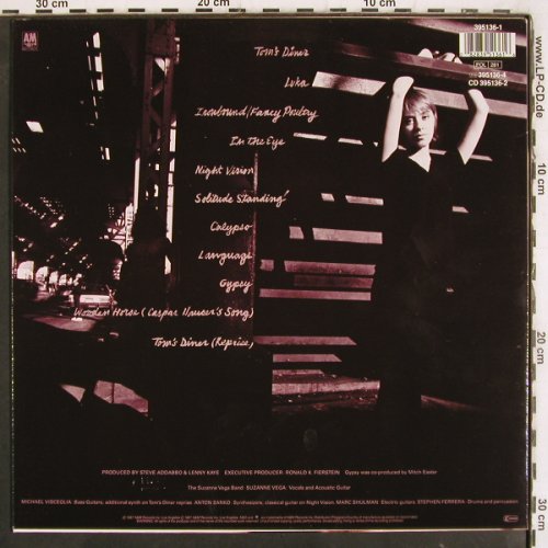 Vega,Suzanne: Solitude Standing, AM(395 136-1), D, 1987 - LP - V4117 - 6,00 Euro