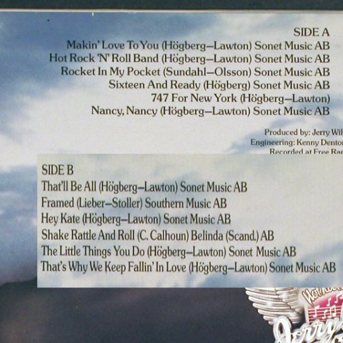 Williams,Jerry & Roadwork: Hot Rock'n'Roll Band, Sonet(SLP 2664), S, 1980 - LP - V4187 - 6,00 Euro
