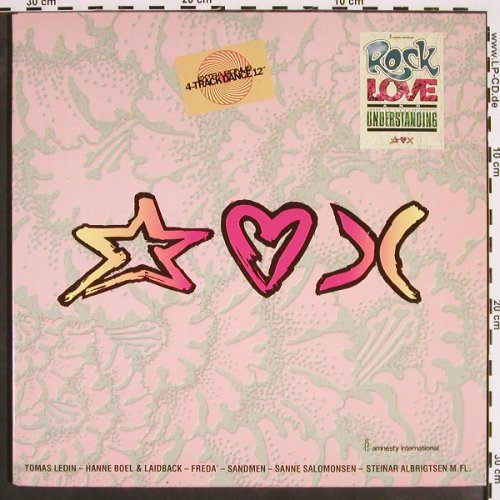 V.A.Rock, Love And Understanding: Tomas Ledin... Steinar, Foc, Amnesty International(EL 0120-1), S, 1991 - 2LP - V4250 - 9,50 Euro