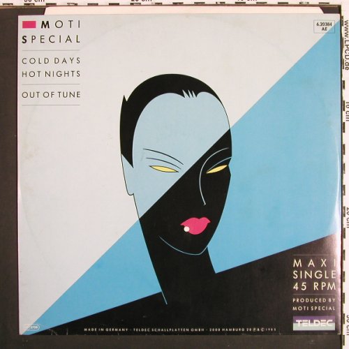 Moti Special: Cold Days Hot Nights+1, OrangeVinyl, Teldec(6.20384 AE), D, 1985 - 12inch - V7410 - 4,00 Euro