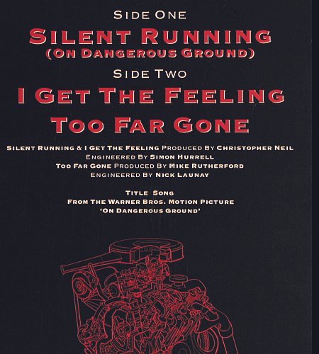 Mike & The Mechanics: Silent Running (6:10) +2, WEA(258 863-0), D, 1985 - 12inch - V7436 - 5,00 Euro