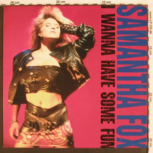 Fox,Samantha:&nbsp;I Wanna Have Some Fun, Jive (6.26906 AS), D, 1988 Typ:&nbsp;LP Best.-Nr.:&nbsp;V829 Preis:&nbsp; 6,00 Euro