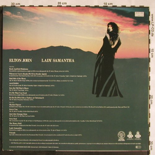 John,Elton: Lady Samantha, DJM(044.203), D, 1980 - LP - X1456 - 7,50 Euro