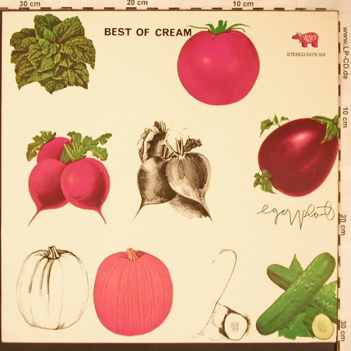 Cream: Best Of, RSO(2479 169), D, Ri, 1969 - LP - X1615 - 7,50 Euro