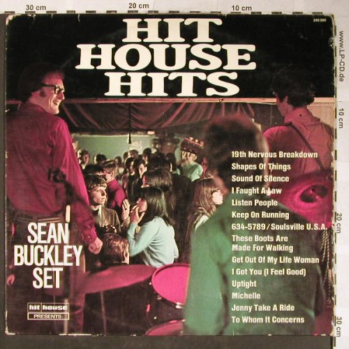 Buckley Set,Sean: Hit House Hits, m-/VG-, hit house(249 980), D, 1968 - LP - X1803 - 120,00 Euro