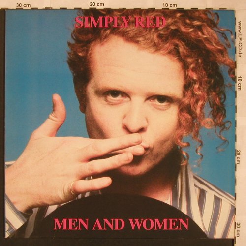 Simply Red: Men And Women, WEA(242 071-1), D, 1987 - LP - X1912 - 5,00 Euro