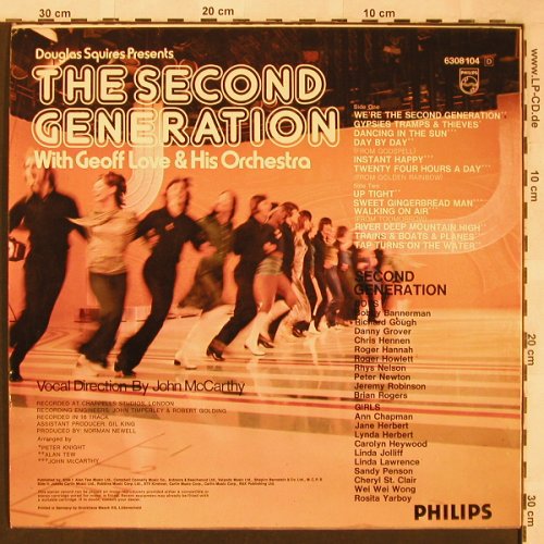 Second Generation: with Geoff Love & his Orchestra, Philips(6308 104), D,  - LP - X1939 - 6,00 Euro
