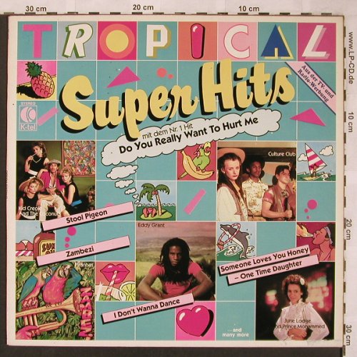 V.A.Tropical Super Hits: Culture Club...Garland Jeffreys, K-tel(TG 1421), D, 1983 - LP - X1941 - 4,00 Euro