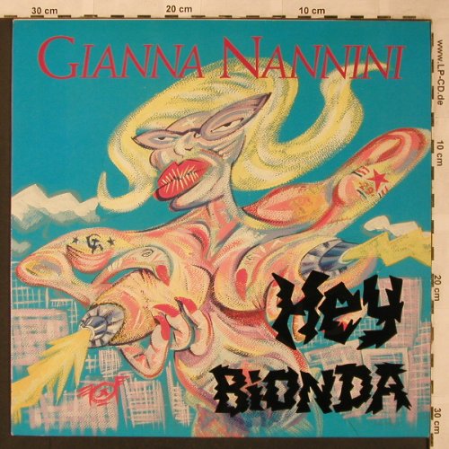 Nannini,Gianna: Hey Bionda*3, Metron.(887 663-1), D, 1988 - 12inch - X2115 - 3,00 Euro