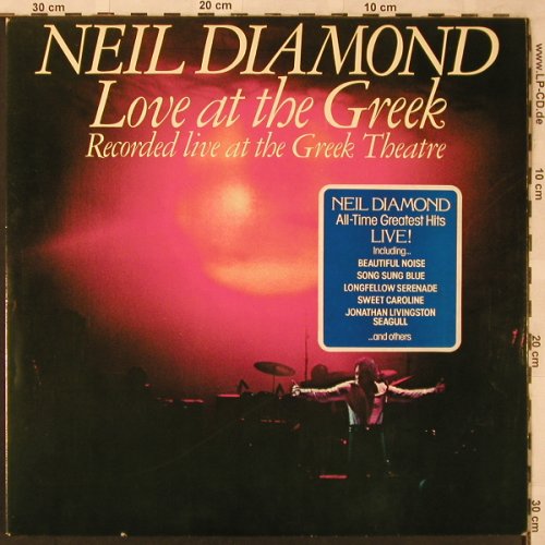 Diamond,Neil: Love At The Greek,Foc, CBS(95001), NL, 1977 - 2LP - X2463 - 7,50 Euro