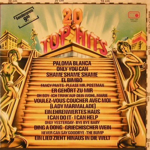 V.A.20 Top-Hits: Paloma Blanca...Cover Versions, Metronome(SMLP 100), D, 1975 - LP - X2498 - 5,00 Euro