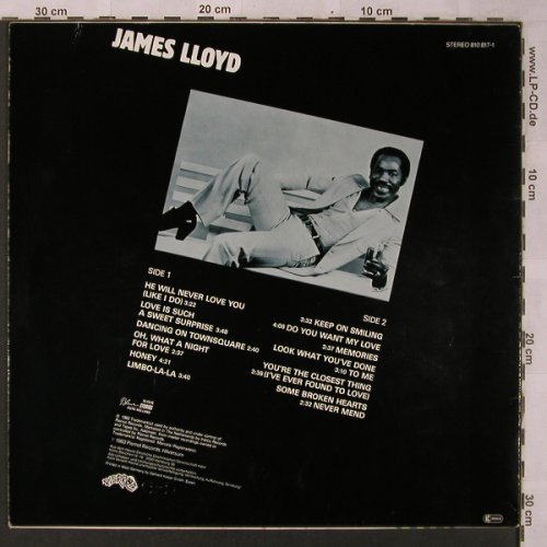 Lloyd,James: Keep On Smiling, Pierrot(810 817-1), D, 1983 - LP - X2674 - 5,00 Euro