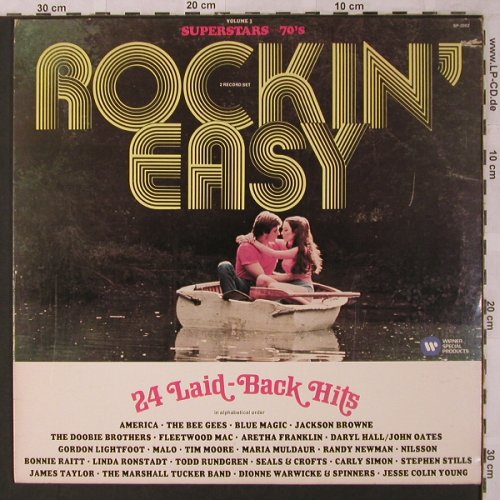 V.A.Rockin' Easy Vol.3: Jackson Browne...Malo, Warner Special(SP-2002), US, co, 1975 - 2LP - X2773 - 5,00 Euro
