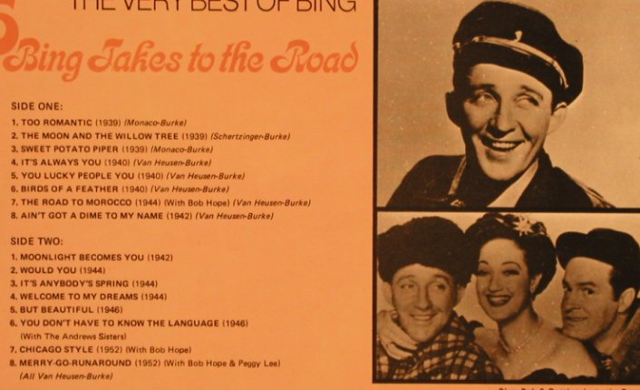 Crosby,Bing: 6 Bing Takes on the Road,VeryBest o, World Records Ltd.(SM 296), UK,  - LP - X278 - 6,00 Euro