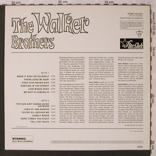 Walker Brothers: Same, Star Club(832 256-1), D, Ri, 1965 - LP - X2938 - 12,50 Euro