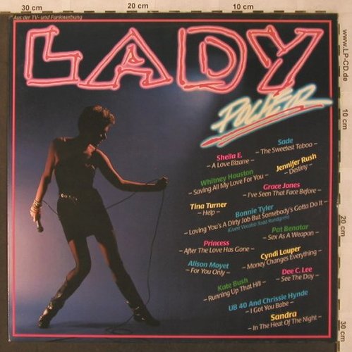 V.A.Lady Power: Kate Bush...Whitney Houston, CBS(CBS 24 066), NL, 1986 - LP - X2952 - 4,00 Euro