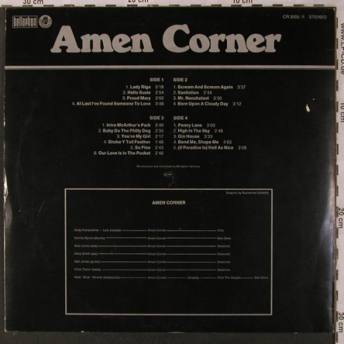Amen Corner: Same, Charly/Bellaphon(CR 3005), D,  - 2LP - X2968 - 12,50 Euro
