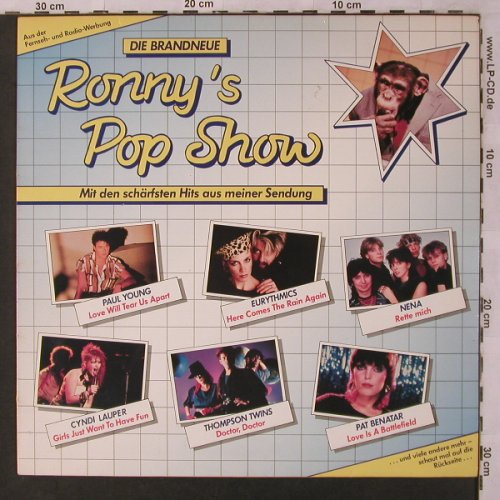 V.A.Ronny's Pop Show: Die Brandneue-Shannon...Boulevard, CBS(CBS 24 029), NL, 1984 - LP - X2981 - 5,00 Euro