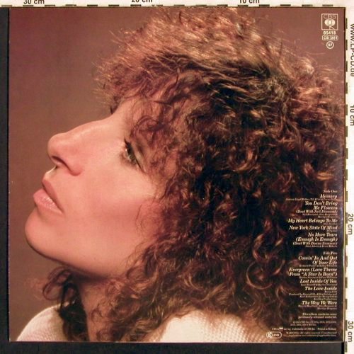 Streisand,Barbra: Memories, CBS(85 418), NL, 1981 - LP - X3321 - 6,00 Euro