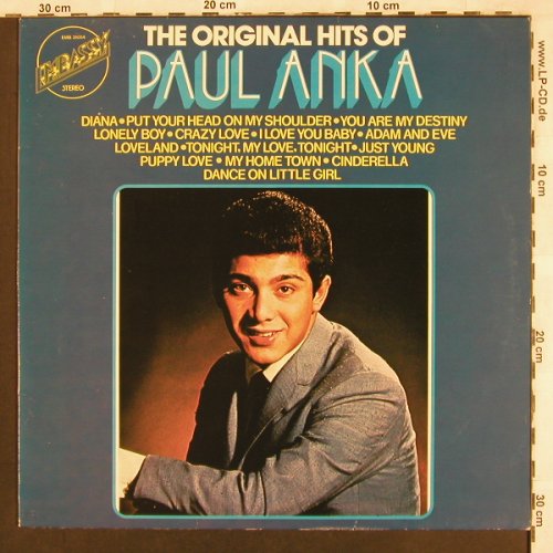 Anka,Paul: The Original Hits Of, Embassy(EMB 31054), NL, 1974 - LP - X3387 - 4,00 Euro