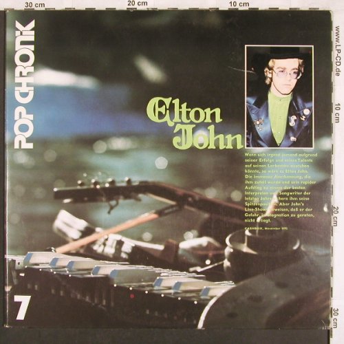 John,Elton: Pop Chronik,Foc, DJM(87 571 XCT), D,  - 2LP - X3506 - 9,00 Euro