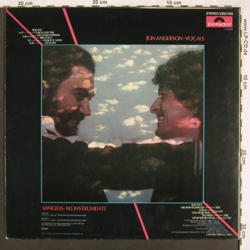 Jon and Vangelis: Short Stories, Polydor(2383 565), D, 1980 - LP - X3508 - 6,00 Euro
