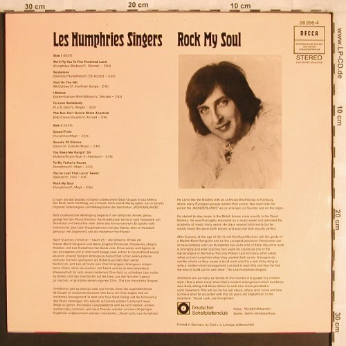 Les Humphries Singers: Rock My Soul (Sonderauflage), Decca(28 295-4), D,  - LP - X3940 - 5,50 Euro