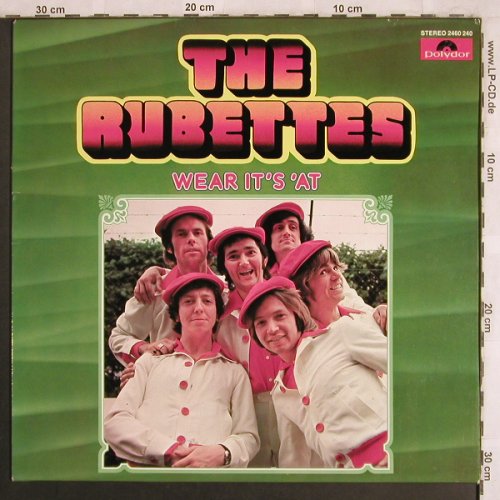 Rubettes: Wear It's'At, Polydor(2460 240), D, 1974 - LP - X3945 - 9,00 Euro