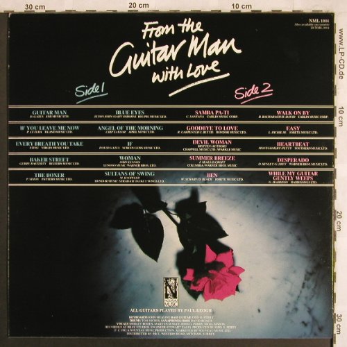 Keogh,Paul: From the Guitar Man with Love, Nouveau Music(NML 1004), UK,m /vg+, 1983 - LP - X3962 - 5,50 Euro