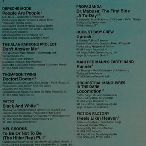 V.A.Super 20  - Hit Runner: Depeche Mode...S.Waggershausen, Ariola(206 355-502), D, 1984 - LP - X4067 - 4,00 Euro