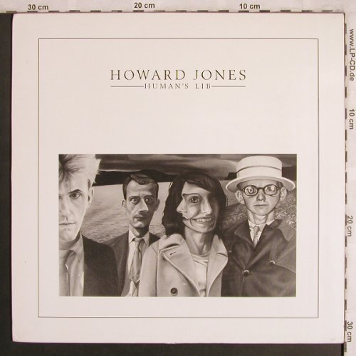 Jones,Howard: Human's Lib, Warner(240 335-1), D, 1984 - LP - X4122 - 6,00 Euro