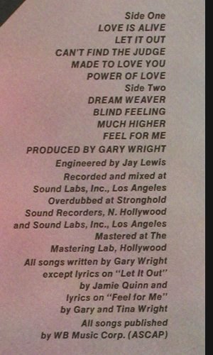 Wright,Gary: The Dream Weaver, WB (BS 2868), CDN, 1975 Typ: LP Best.-Nr.: X4200 Preis: 3,00 Euro