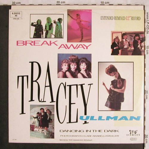 Ullman,Tracy: Break Away / Dancing in the Dark, Stiff(6.20212 AE), D, 1983 - 12inch - X4446 - 4,00 Euro
