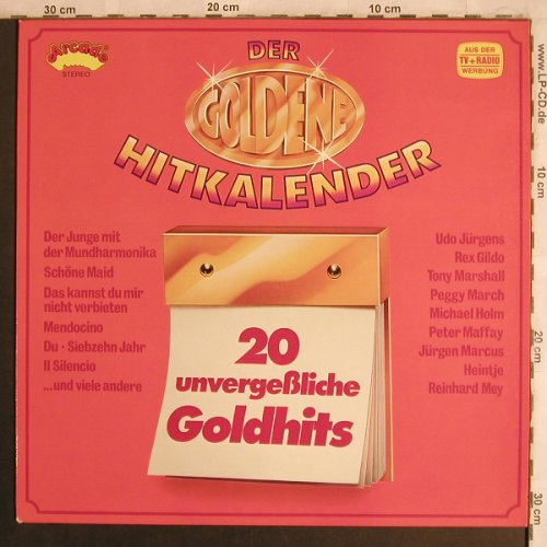 V.A.Der goldene Hitkalender: Michael Holm...Nini Rosso, Arcade(ADEG 43), D, 1978 - LP - X4466 - 4,00 Euro