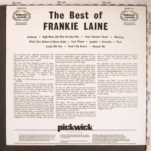 Laine,Frankie: The Best Of, Hallmark(HM 515), UK, 1967 - LP - X4507 - 5,50 Euro
