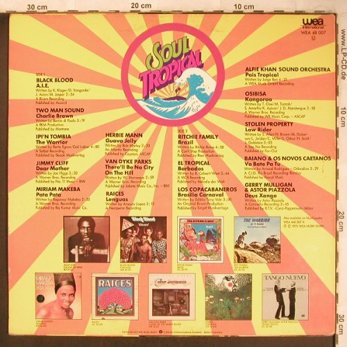 V.A.Soul Tropical: Black Blood...G.Mulligan&Piazzola, WEA(WEA 48 007), D, 1975 - LP - X4774 - 5,00 Euro